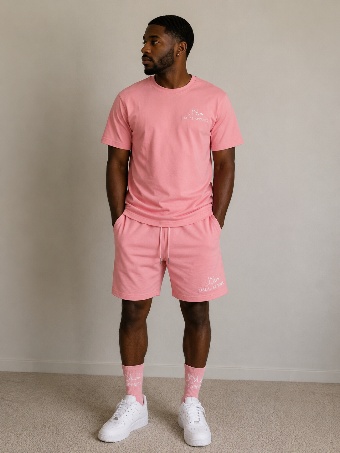Pink Short Set