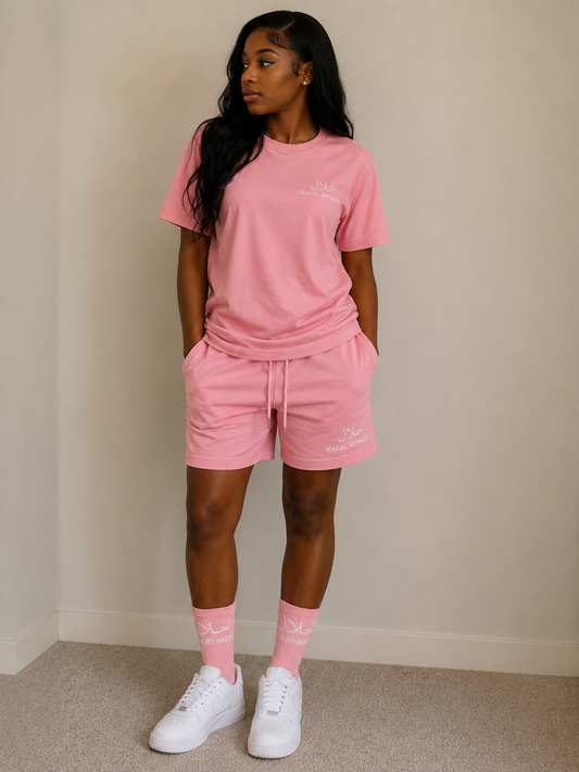Pink Short Set